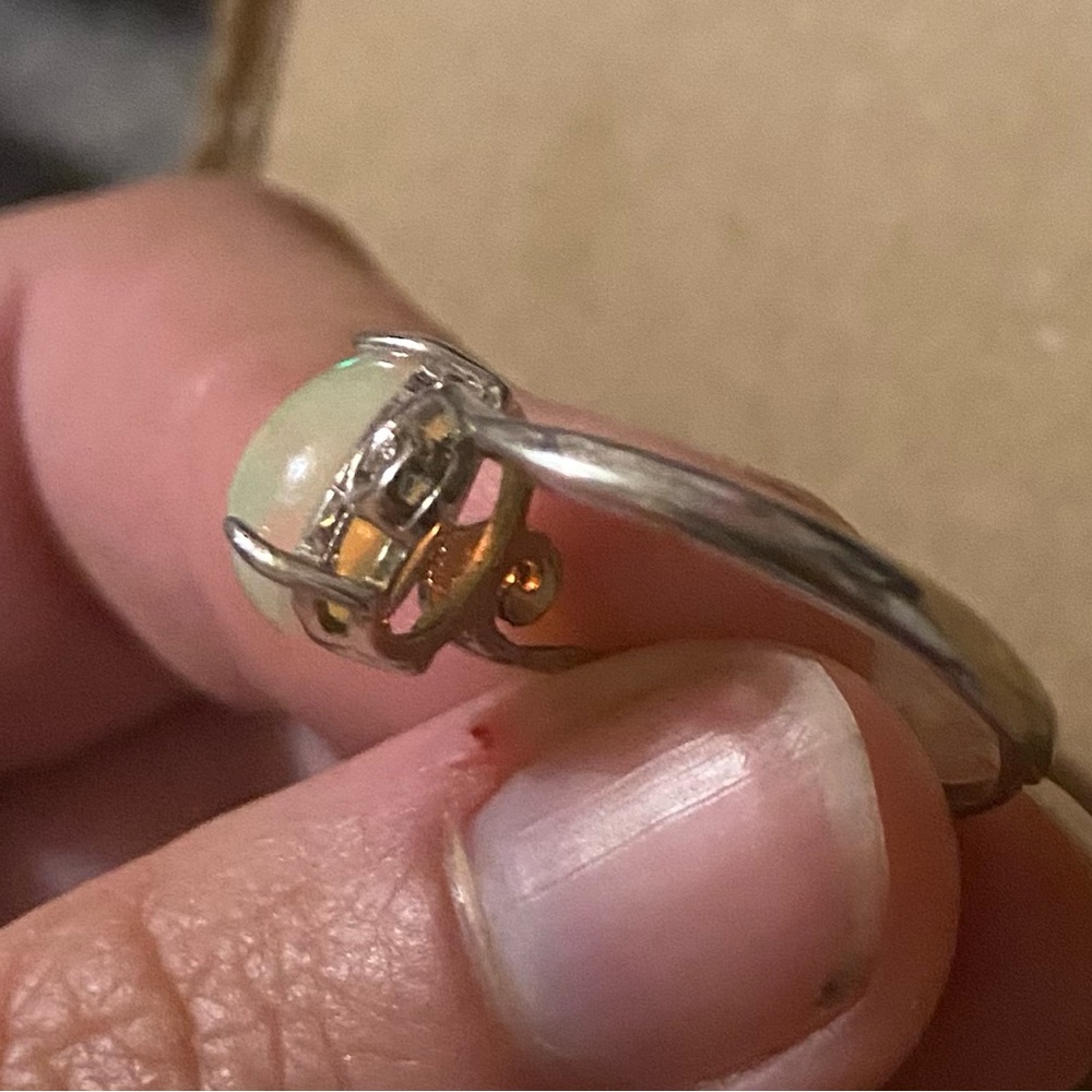 Opal ring - Picture 3 of 6